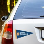 Custom Pennant Car Sign Magnet 7.125 x 3.75 - 2