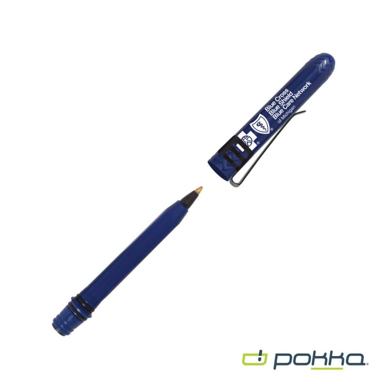 Custom Pokka® Pocket Pen w/Clip - 2