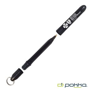 Custom Pokka® Pocket Pen w/Dock & Keyring