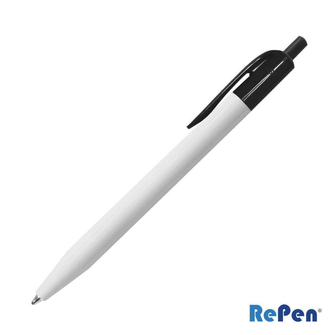 RePen® White Clicker rPET Pen – Swag Made in the USA