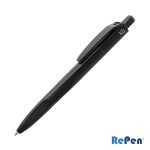 Custom RePen® Squared Opaque Clicker rPET Pen - 1