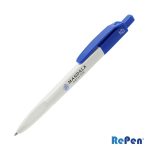 Custom RePen® Squared Opaque Clicker rPET Pen - 3