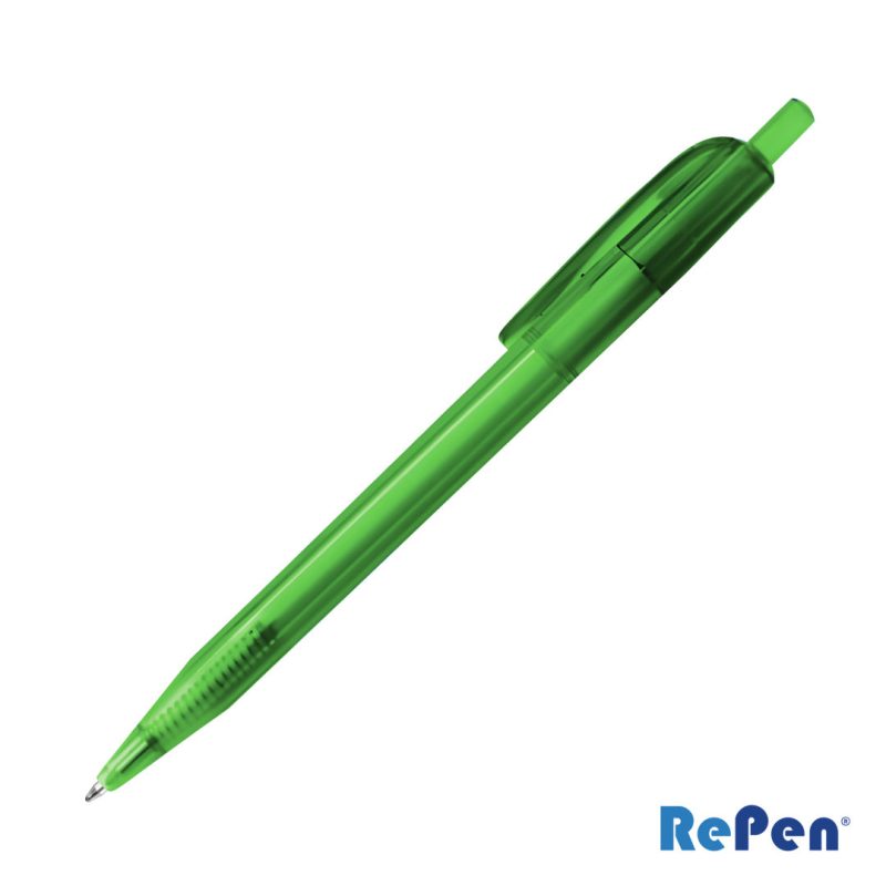 Custom RePen® Translucent Clicker rPET Pen - 1