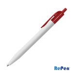 Custom RePen® White Clicker rPET Pen - 7