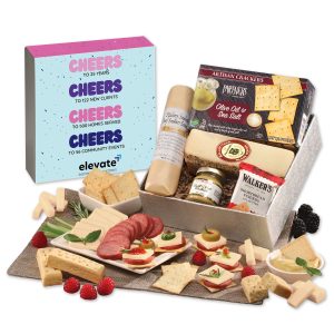 Custom Snack Lover's Gift Box with Full Color Sleeve