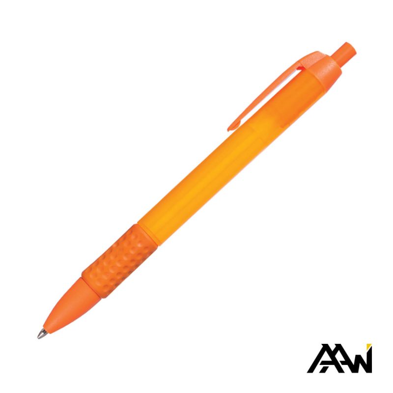 Custom Widebody Grip Pen Translucent Barrel - Matte - 9