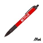 Custom Widebody Grip Pen VividPrint™ Barrel - Matte Colored Accent