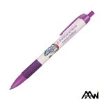 Custom Widebody Grip Pen VividPrint™ Barrel - Matte Colored Accent - 6