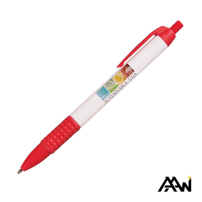 Custom Widebody Grip Pen VividPrint™ Barrel - Matte Colored Accent - 7