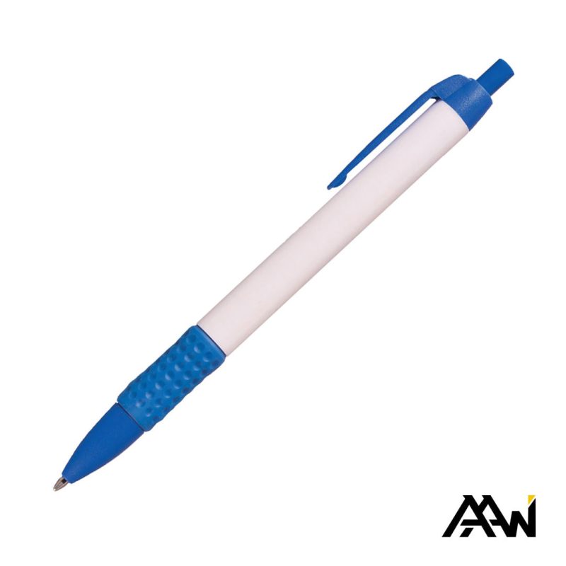 Custom Widebody Grip Pen VividPrint™ Barrel - Matte Colored Accent - 9