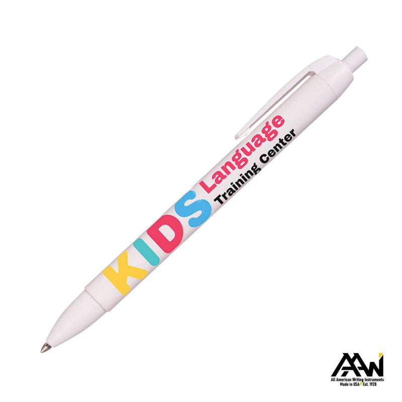Custom Widebody Pen Vividprint™ Barrel - Matte Colored Accent - 6