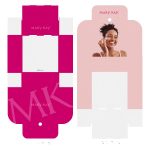 Custom 10" x 10" x 4" Flat Custom White Corrugate Gift Box - 4