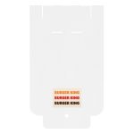 Custom 14" x 10" x 4" Flat Custom White Corrugate Gift Box - 5