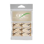 Custom 3-Piece Dye-Sublimated Fold-Over Elastic Hair Ties w/ Card Holder (Includes - 2