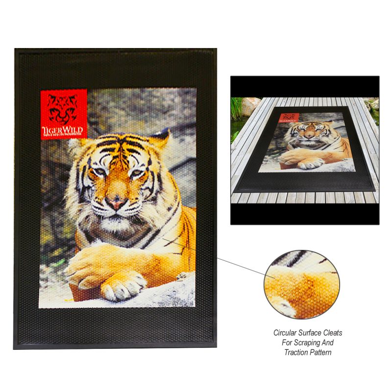 Custom 3' X 5' Superscrape™ Impressions Indoor & Outdoor Floor Mat