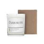 Custom 3 oz. Lemon Verbena Votive Candle in a Cardboard Gift Box - 1