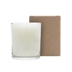 Custom 3 oz. Lemon Verbena Votive Candle in a Cardboard Gift Box - 3