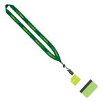 Custom 3/4" Polyester Lanyard with 3" 5/8" x 5" 1/2" ID Badge