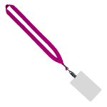 Custom 3/4" Polyester Lanyard with 3" 5/8" x 5" 1/2" ID Badge - 9