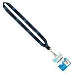 Custom 3/4" Sublimated Lanyard with 4" x 6" ID Badge