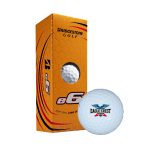 Custom Bridgestone E 6 Soft Golf Balls - 3 Pack