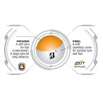 Custom Bridgestone E 6 Soft Golf Balls - 3 Pack - 6