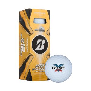 Custom Bridgestone E12 Straight Golf Balls - 3 Pack