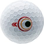 Custom Bridgestone E12 Straight Golf Balls - 3 Pack - 7