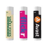 Custom Natural Lip Moisturizer with Organic Ingredients in White Tube