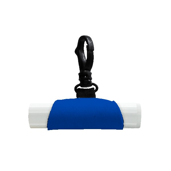 Custom Neoprene Lip Balm Sleeve with SPF 15 Lip Balm - 4