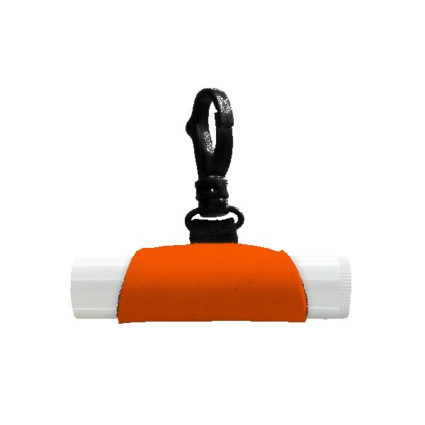 Custom Neoprene Lip Balm Sleeve with SPF 15 Lip Balm - 6