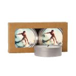 Custom Scented Candle 2-Pack in Kraft Window Box - 8