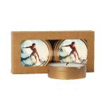 Custom Scented Candle 2-Pack in Kraft Window Box - 9