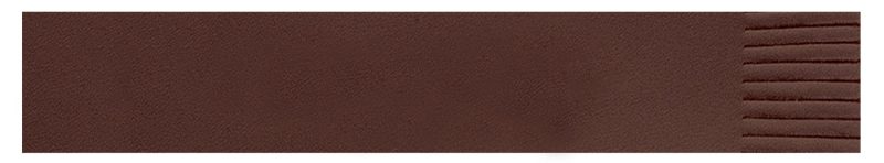 Custom Top Grain Leather Classic Bookmark w/Fringe (Domestic) - 3