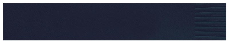 Custom Top Grain Leather Classic Bookmark w/Fringe (Domestic) - 4