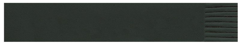 Custom Top Grain Leather Classic Bookmark w/Fringe (Domestic) - 5