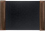 Custom Top Grain Leather Desk Blotter (Domestic) - 2