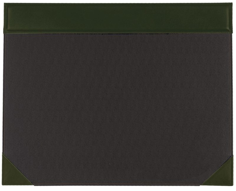 Custom Top Grain Leather Desk Blotter (Domestic) - 5