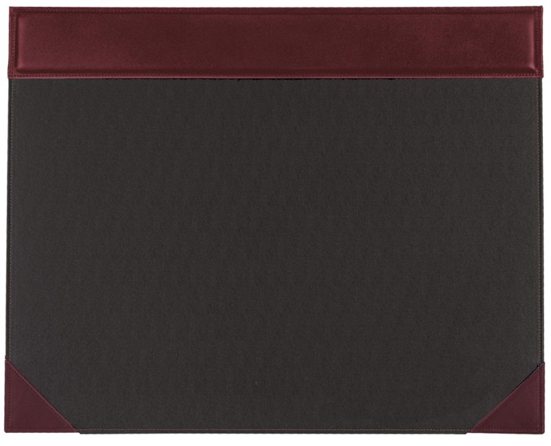 Custom Top Grain Leather Desk Blotter (Domestic) - 8
