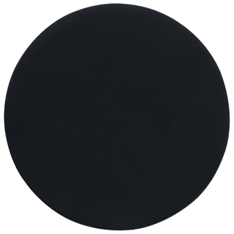 Custom Top Grain Leather Round Coaster (Domestic) - 1