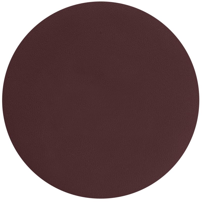 Custom Top Grain Leather Round Coaster (Domestic) - 3