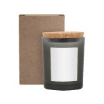 Custom ZEN Niva 6oz Frosted Candle with Cork Lid - 2