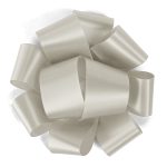 Custom 1 1/2" Badge Satin Bow - Foil Print - 9