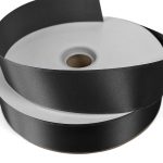 Custom 1 1/2" Badge Satin Ribbon - 50yd Roll - Foil Print - 1