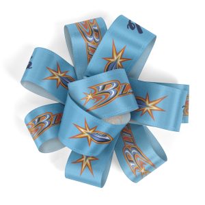 Custom 1" Badge Satin Bow - Sublimation
