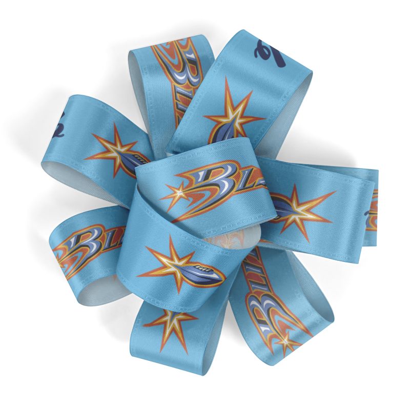 Custom 1" Badge Satin Bow - Sublimation