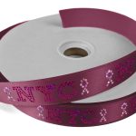 Custom 1" Badge Satin Ribbon - 100yd Roll - Sparkle - 4