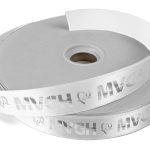 Custom 1" Badge Satin Ribbon - 100yrd Roll - Foil Print - 2