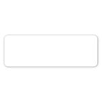 Custom 1 X 3" Rectangle Removable Label - 1