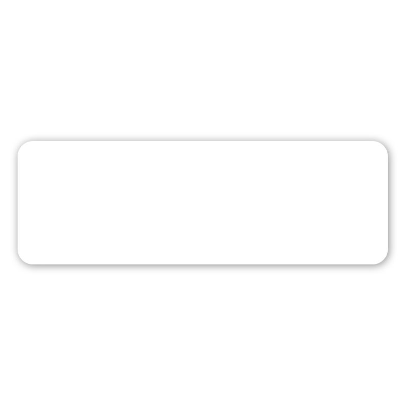 Custom 1 X 3" Rectangle Removable Label - 1